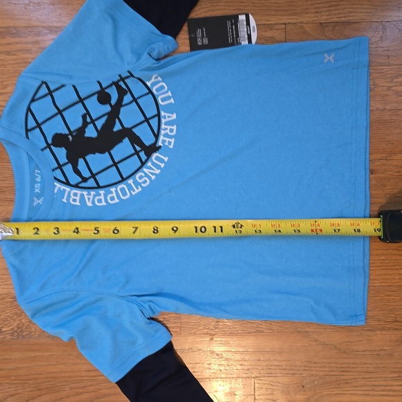 XERSION BRAND BOYS BLUE LONG SLEEVES PULLOVER SHIRT SIZE XS 6/7 - Picture 8 of 11